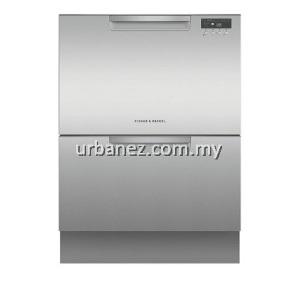 Fisher & Paykel DD60DCX 14-Place Settings Dishwasher, 60cm Double DishDrawer™ (Semi-Integrated)