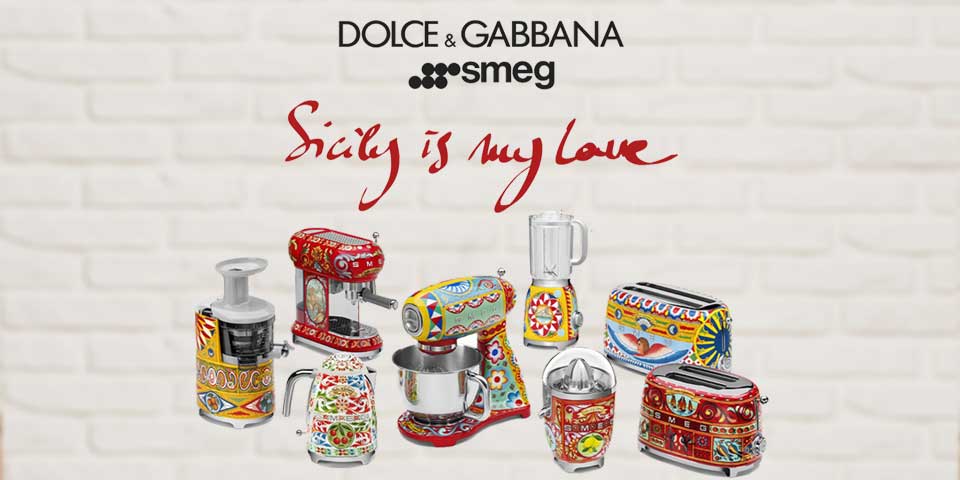 Smeg x Dolce & Gabbana Sicily Is My Love Electric Kettle